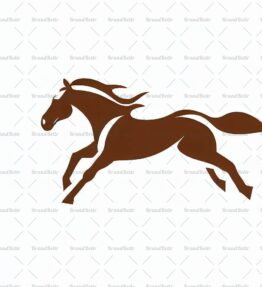 Galoppierendes Pferd